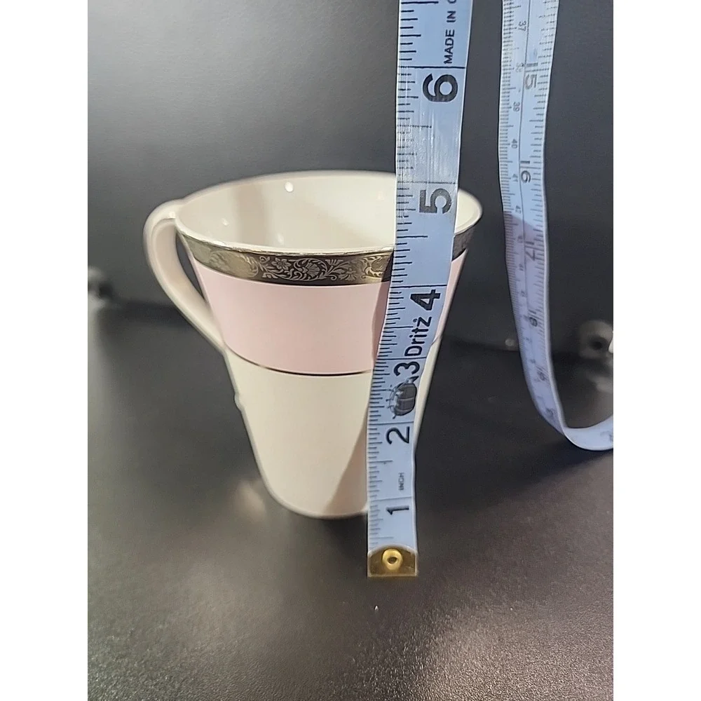 Mary Kay Cosmetics 40th Anniversary‎ Pink & Gold Trim Teacup